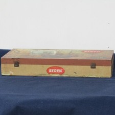 VECCHIA CASSETTA DELLA FORTUNA STOCK PORTA BOTTIGLIE - IN LEGNO - ITALIA - 1960