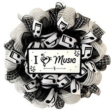 I Love Music  Handmade Deco