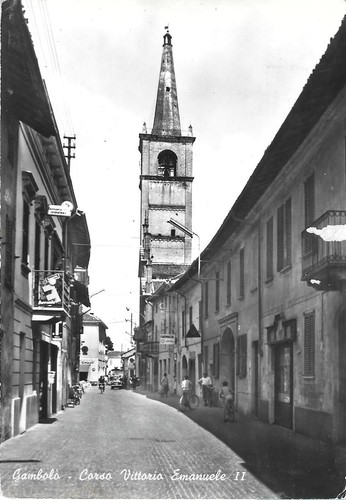 Cartolina gambolò corso - cartolina,