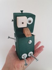 Robot Steampunk Uccello In
