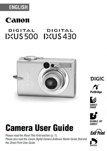 Canon ixus500 ixus430 - ixus500,