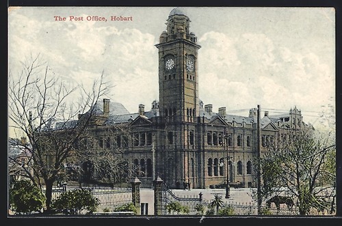 Hobart the post office - the,