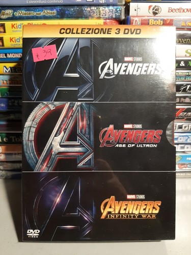 Avengers trilogy dvd - trilogy,
