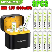 NUOVA 8PCS 1.5V 1300mWh AAA