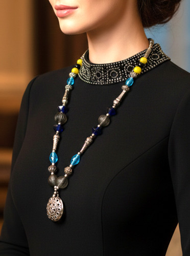 Collana vintage etnica - 🩷collana,