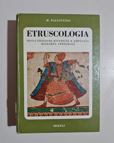 Manuale hoepli etruscologia - manuale,
