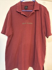 Polo uomo Armani Exchange Cabernet grande cotone logo designer SS