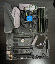 CPU PROCESSORE INTEL CORE i7-6700K + SCHEDA MADRE ASUS Z270E GAMING + RAM 16GB