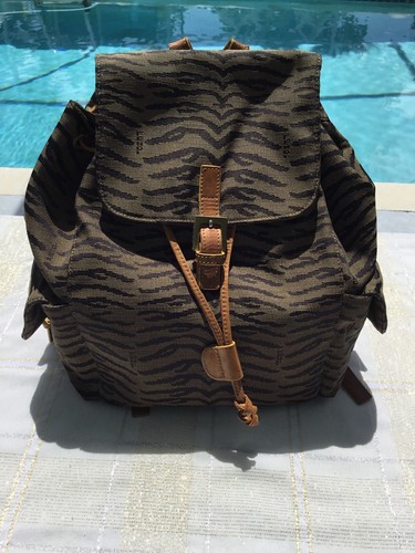 Zaino vintage fendi - fendi, tela