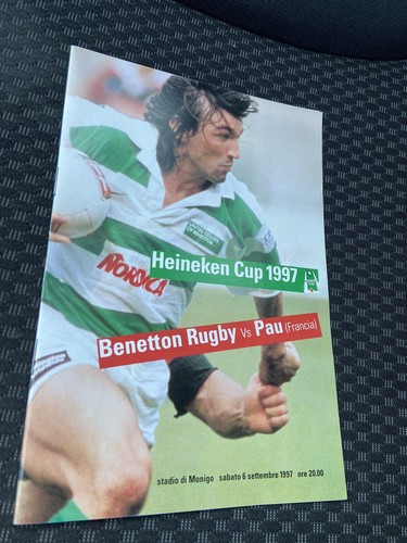 Rugby programme heineken cup - programme,