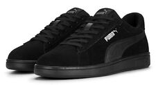 Puma sneaker retrò vera pelle "Smash 3.0" puma black - puma black - silver