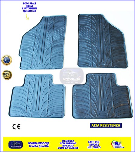 Tappetini auto gomma - tappetini,