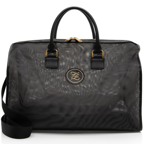 Fendi mesh karligraphy duffle - mesh,