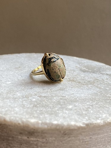 Bague 18k 750 4 - or,