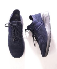 $780 TOD'S - Navy Suede "T"