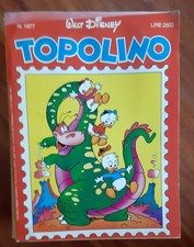 Topolino libretto n°1977 1993 Monthe Athos Riccardo Rossi Francobolli Dinosauri