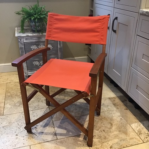 Directors chair folding wood - chair,