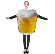 Costume Poncho Adulto Birra