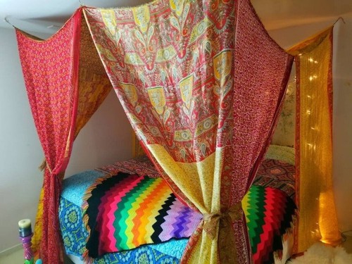 Tenda baldacchino letto - baldacchino,