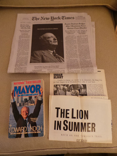 Vintage edward koch mayor - vintage,