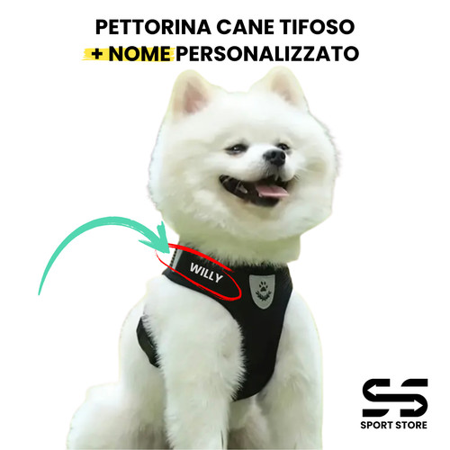 Pettorina cane tifosi - , +