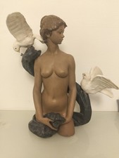 lladro scultura Terracotta 2180 Lladro Nude Dreams Of Peace