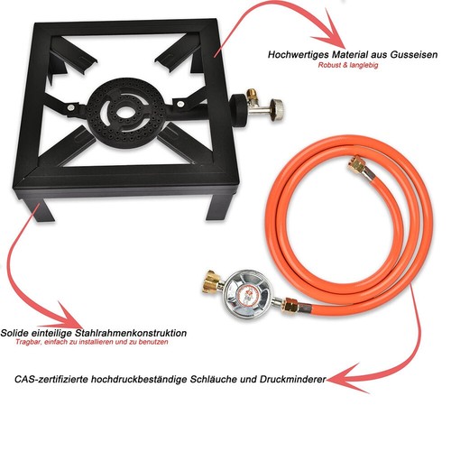 Bruciatore gas 3 piedi - 3,