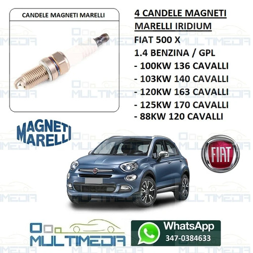 Candele magneti marelli fiat - 4,