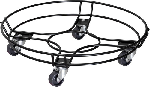 Carrello per piante black - carrello,