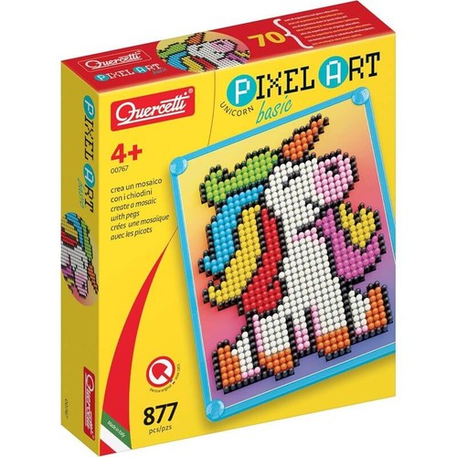 Chiodini pixel art unicorno - chiodini,