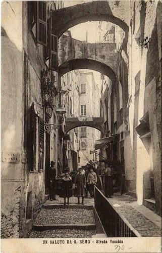 Cpa san remo strada - san,