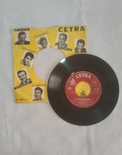 Vinile giri claudio villa - 45,
