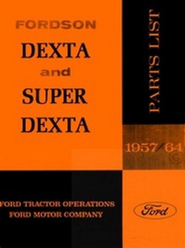 Fordson dexta manuale elenco - dexta,
