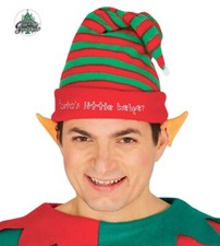 Cappello elfo a strisce