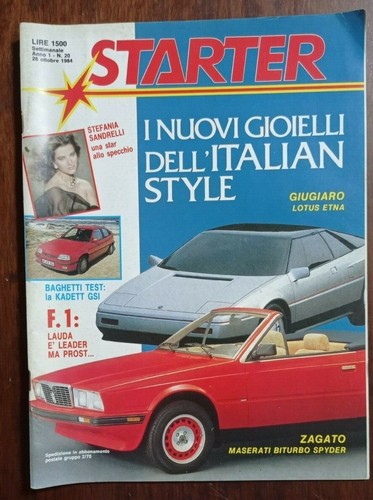 Starter 1984 con poster - n°20,