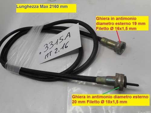 Cavo contachilometri completo