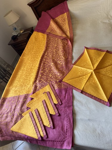Tovaglia lino damascato - lino,