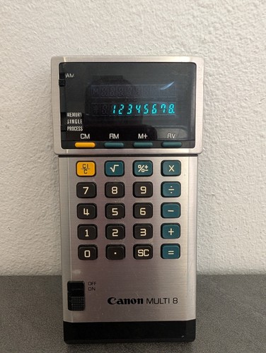 Calcolatrice canon vintage - calcolatrice,