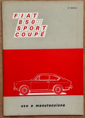 Fiat 850 sport coupe - 850, coupe'-