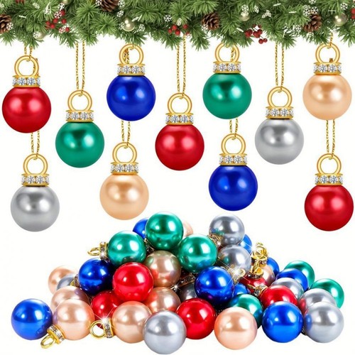 Palline natale 16mm 60pz - di,