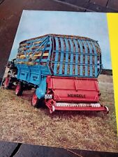 LADEWAGEN MENGELE RIMORCHI CARRI AGRICOLI UNIVERSALI FORAGGI LETAME brochure 
