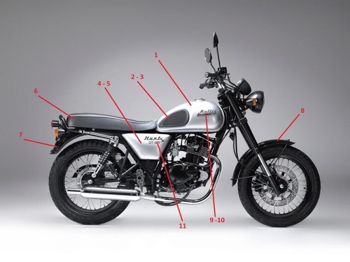 Bullit hunt 125cc - bullit, efi