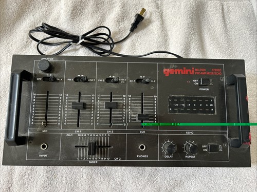 Mixer audio vintage gemini - mixer,