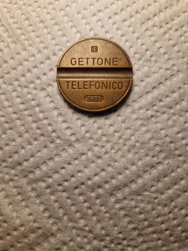 Gettone telefonico raro - gettone,