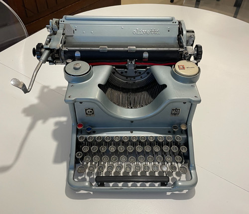 Macchina scrivere olivetti - da,