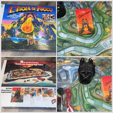 Fireball Island L'ISOLA DI FUOCO - EDIZIONE ITALIANA 1986 1987 SET COMPLETO RARO