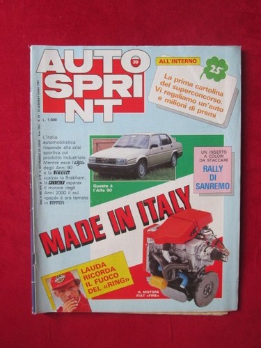 Autosprint 1984 motore fiat - autosprint, 39