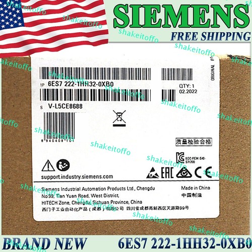 New 6es7222 1hh32 - 6es7222-1hh32-0xb0, siemens