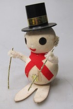 Pupazzo di neve vintage in