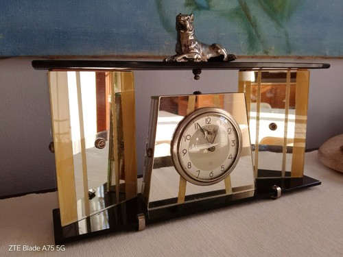 Orologio tavolo art - tavolo, decò